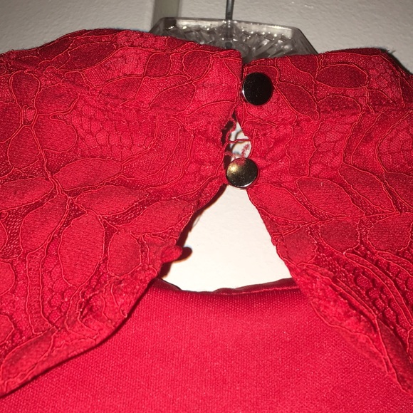 Francesca’s Red Romper - Picture 3 of 4